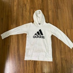 Women’s White Adidas Hoodie